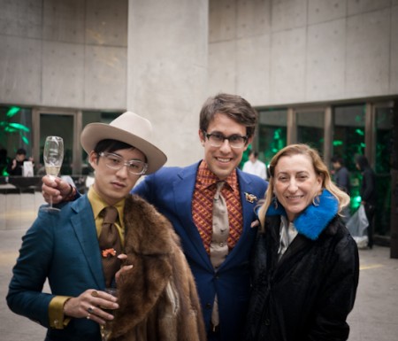 miuccia prada in beijing cafa art show 2011 petshop boys miu miu