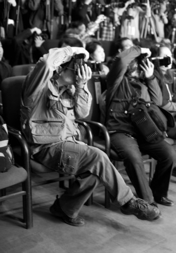 Most spectators at China Fashion Week were not as stylish as the average 