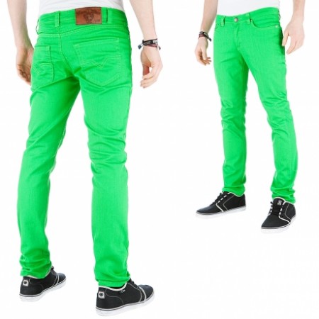 raw-blue-basic-skinny-fit-jeans-green-74490